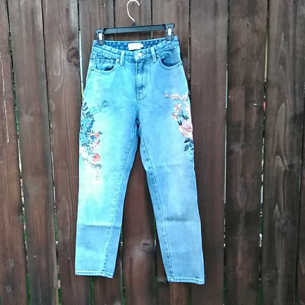 Mink pink denim